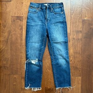 Madewell Perfect Vintage Jean in Bellbrook Wash, Size 26